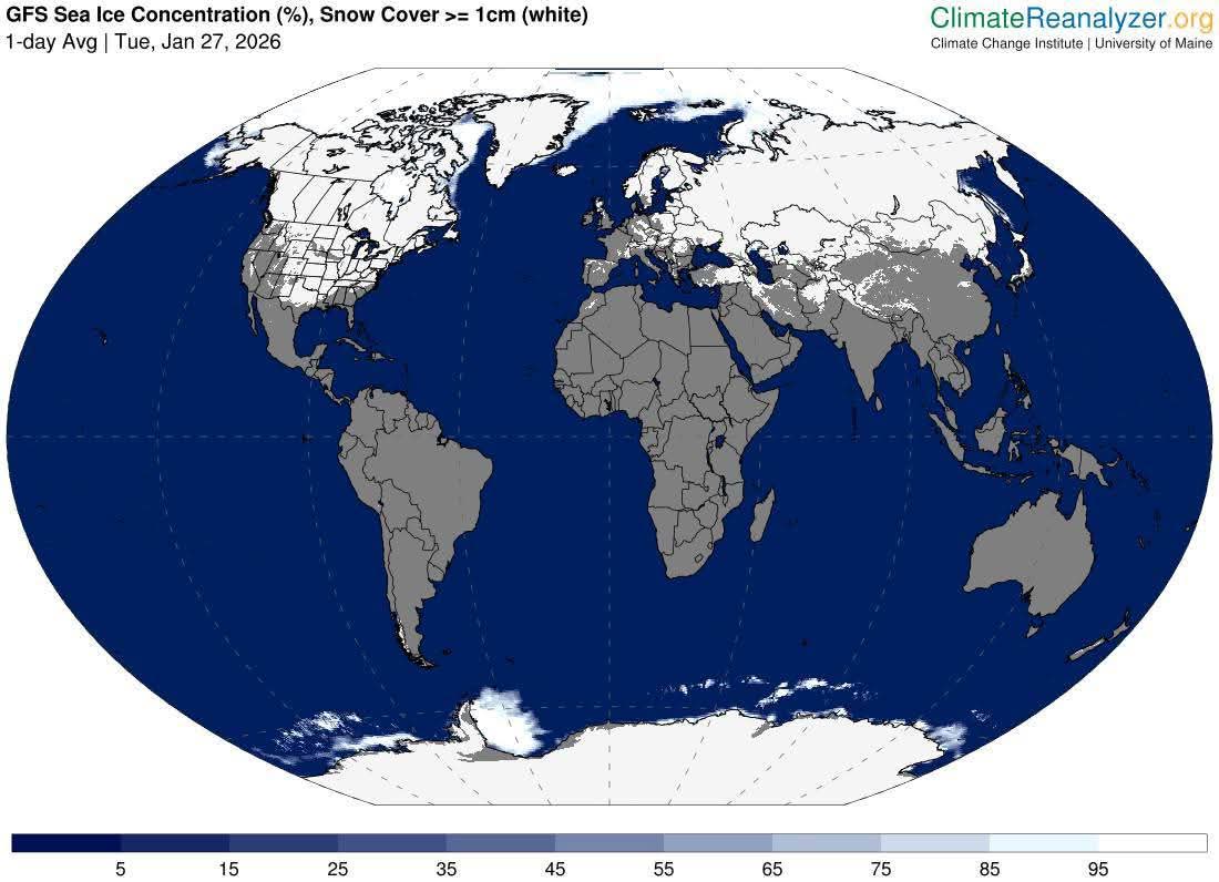 Η μεγαλύτερη αύξηση χιονοκάλυψης στο Β. Ημισφαίριο σύμφωνα με τους επιστήμονες 