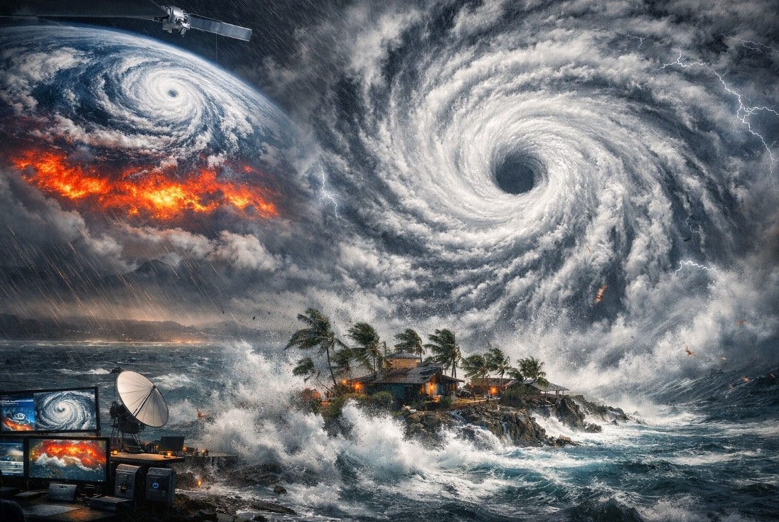 Ο βρυχηθμός του τυφώνα Σινλάκου στον Ειρηνικό: Ο Σούπερ Τυφώνας που προαναγγέλλει την επιστροφή του Ελ Νίνιο