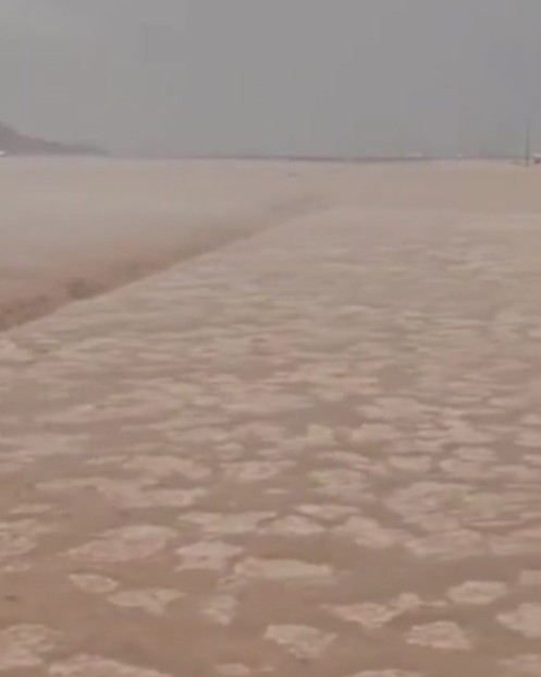 Σαουδική Αραβία: σφοδρή χαλαζοθύελλα με χαλάζι σε μέγεθος αυγού δημιουργεί χάος