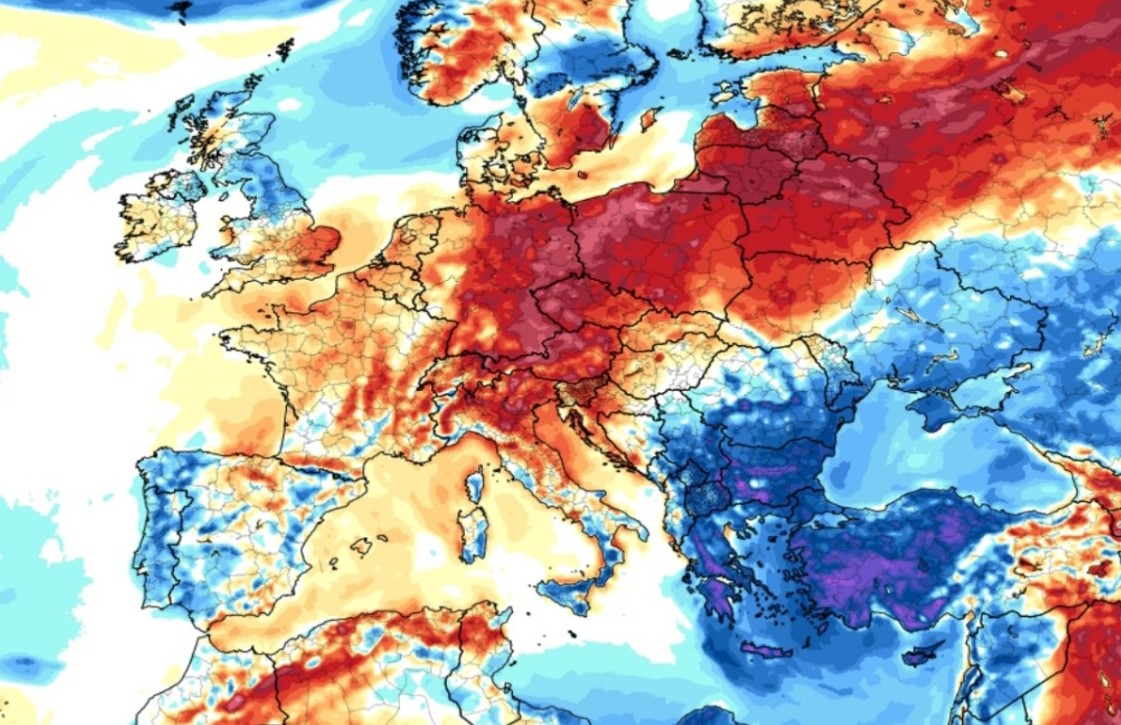 Η Ευρώπη διχασμένη ανάμεσα στο καλοκαίρι και τον χειμώνα: ρεκόρ ζέστης στο Βορρά, όψιμος παγετός στα Βαλκάνια