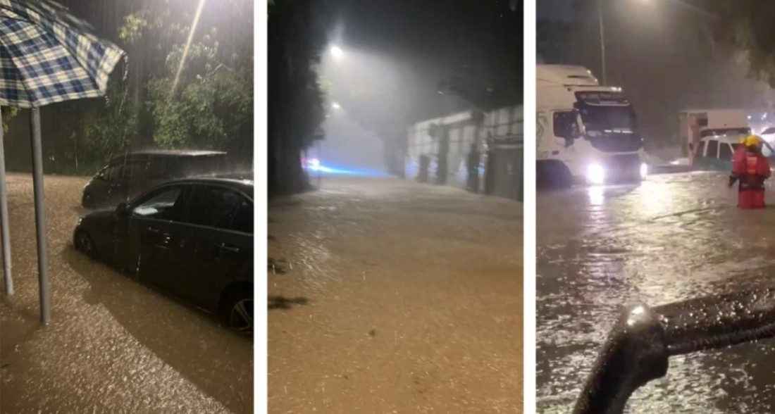 Χονγκ Κονγκ: Επλήγησαν από έντονες βροχοπτώσεις και πλημμύρες 