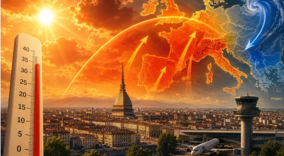 Ακραίο κύμα ζέστης στη ΒΔ Ιταλία και στις Γαλλικές Άλπεις 