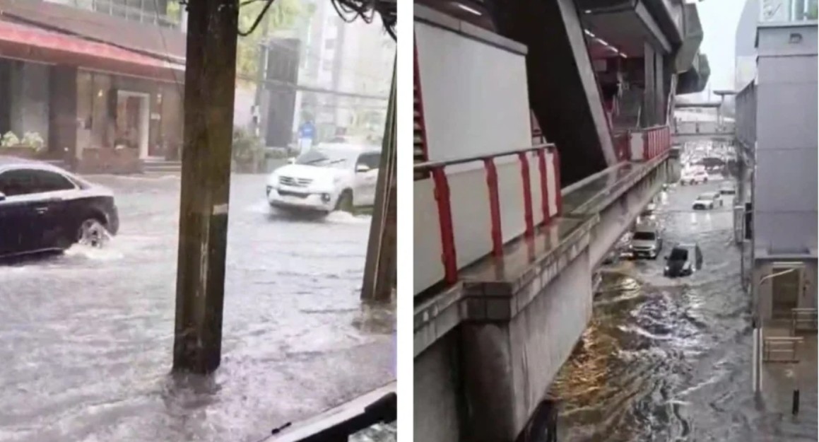 Μπανγκόκ: Έντονες βροχοπτώσεις προκαλούν καταστροφικές πλημμύρες 