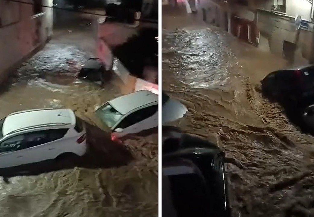 Σφοδρές καιρικές συνθήκες στην Ισπανία, ιστορικές πλημμύρες μεταξύ Βαλένθια και Αλικάντε: πάνω από 700 χιλιοστά, υπερχείλιση ποταμών και οδικό χάος