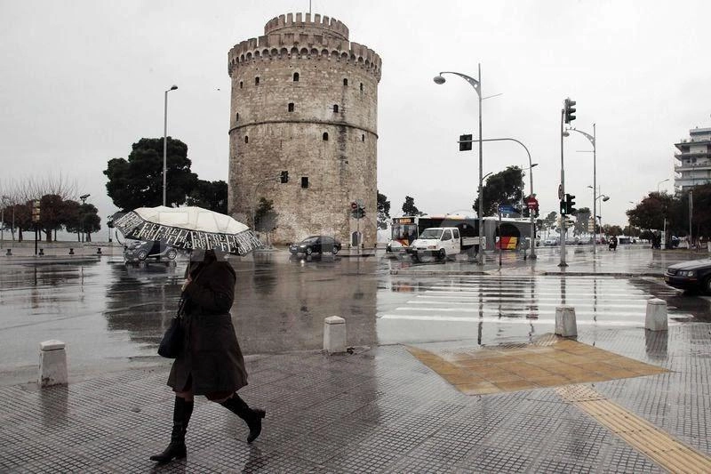 Πρόγνωση καιρού Θεσσαλονίκης Τετάρτη 8/11/2017