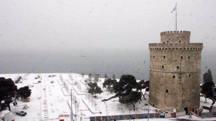 Χιονοπτώσεις αύριο στην Θεσσαλονίκη. Αναλυτική πρόγνωση.