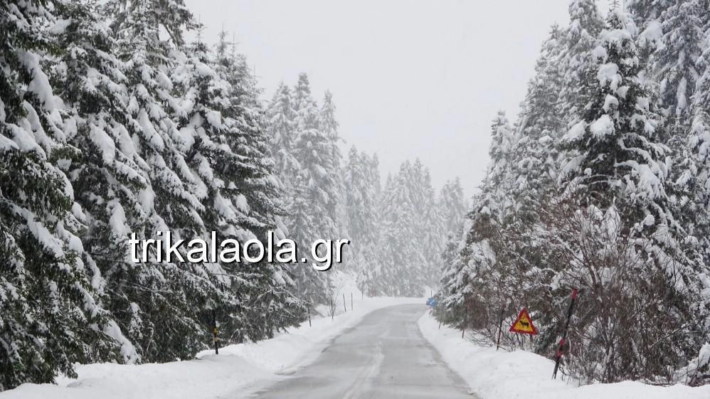 Σφοδρή χιονόπτωση στο χιονοδρομικό Περτουλίου με μισό μέτρο χιόνι. Πανέμορφες εικόνες και βίντεο.