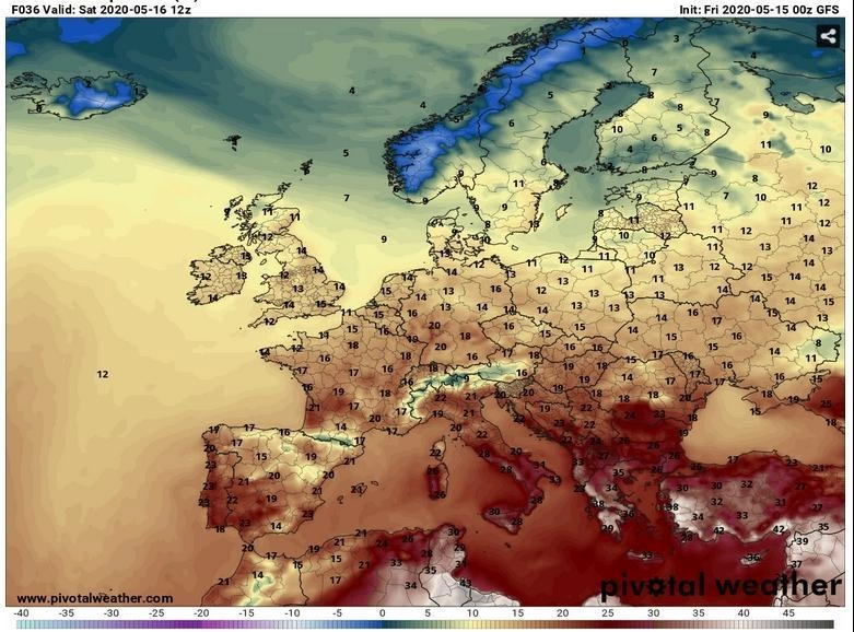 Κύμα έντονης ζέστης το Σαββατοκύριακο στην Ελλάδα. Δείτε πού θα σημειωθούν οι υψηλότερες θερμοκρασίες (VIDEO).