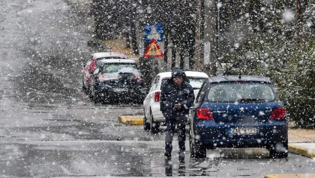 Xιονοπτώσεις στα ορεινα και ημιορεινά του Ν. Αττικής αύριο Κυριακή.