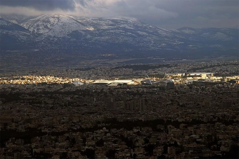 Βροχές και χιόνια στα ορεινά της Αττικής για αύριο Τρίτη