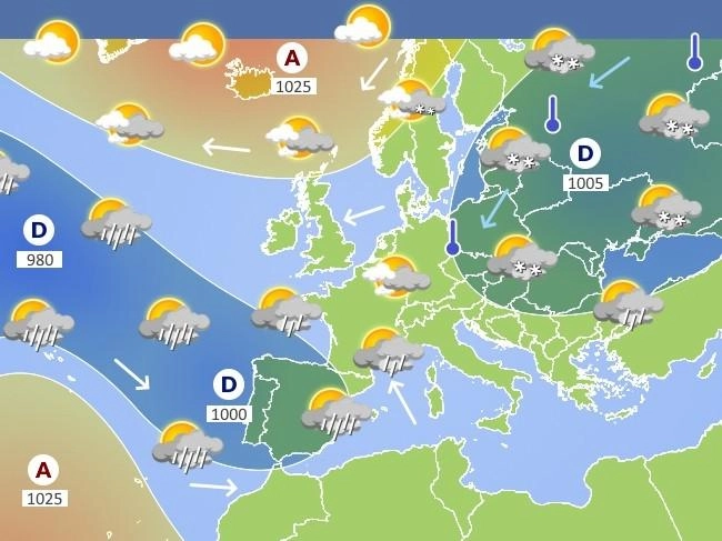 Σημαντική βελτίωση του καιρού με πιθανότητα νέας επιδείνωσης στα τέλη της νέας εβδομάδας 20-26/12/21