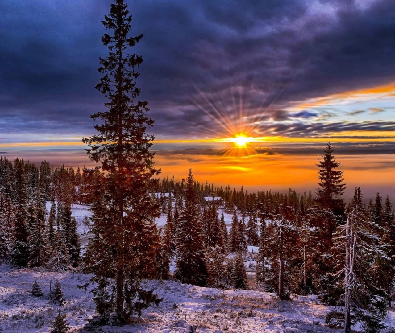 Εκ νέου πτώση της θερμοκρασίας αύριο Τρίτη 21-12-21