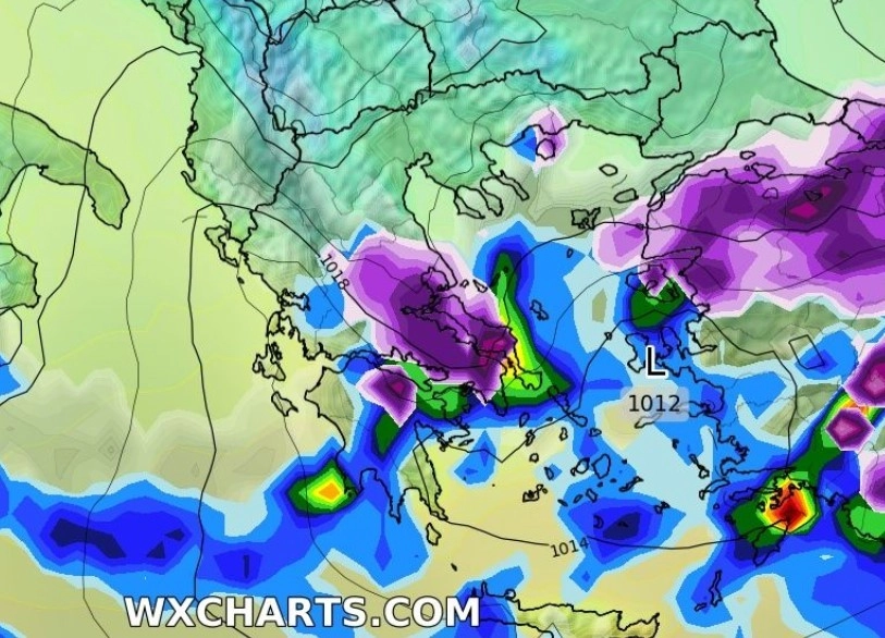 ❄️ Χιονοπτώσεις ακόμη και σε πεδινές περιοχές της χώρας το τριήμερο Π/Σ/Κ 21-23/01/22