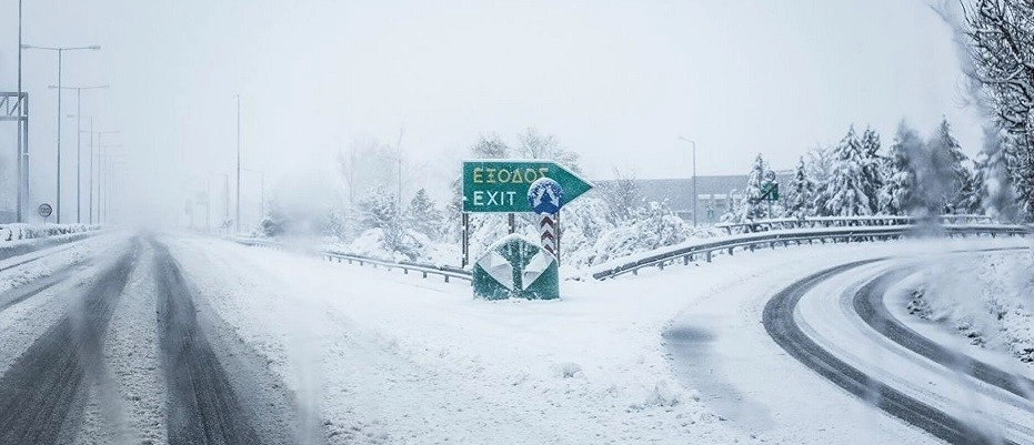 ❄️ Χιονοπτώσεις έως και τα πεδινά της κεντροβόρειας Ελλάδας την Τετάρτη 09/03/22.