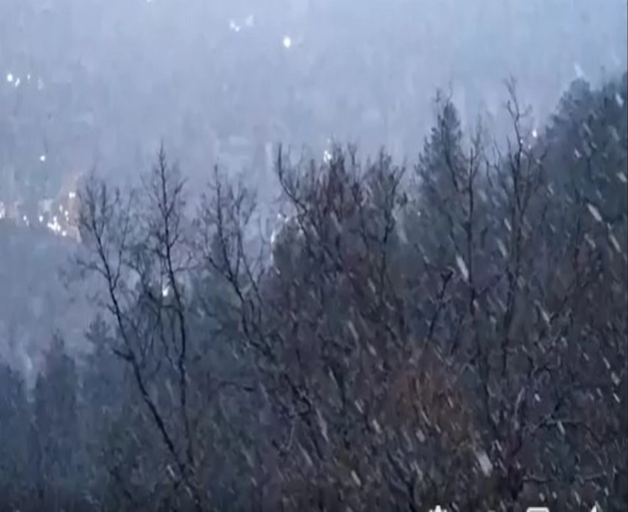 Χιονίζει στην Φλώρινα. Βίντεο