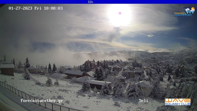 Μαγικές εικόνες από τις κάμερες του ForecatWeather.gr. Δείτε σε Live treaming.