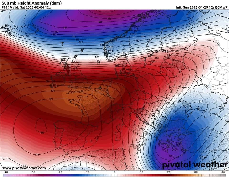 Πρόγνωση καιρού εβδομάδας : Σημαντική πτώση της θερμοκρασίας και βαθμιαία επιδείνωση του καιρού από την Παρασκευή