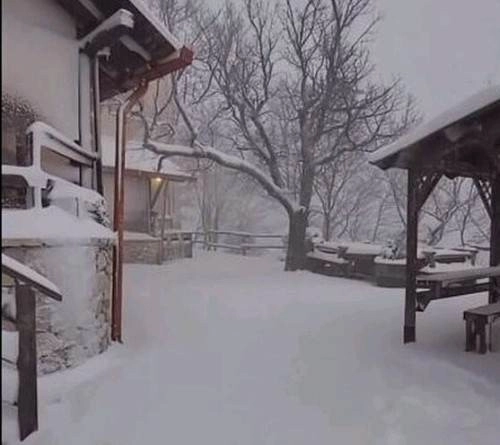 Αττική : Πάνω από 20 πόντοι το χιόνι στο καταφύγιο Μπάφι - Τα πρώτα χιόνια σε Πάρνηθα, Βίλια, Ιπποκράτειο Πολιτεία και Αφίδνες