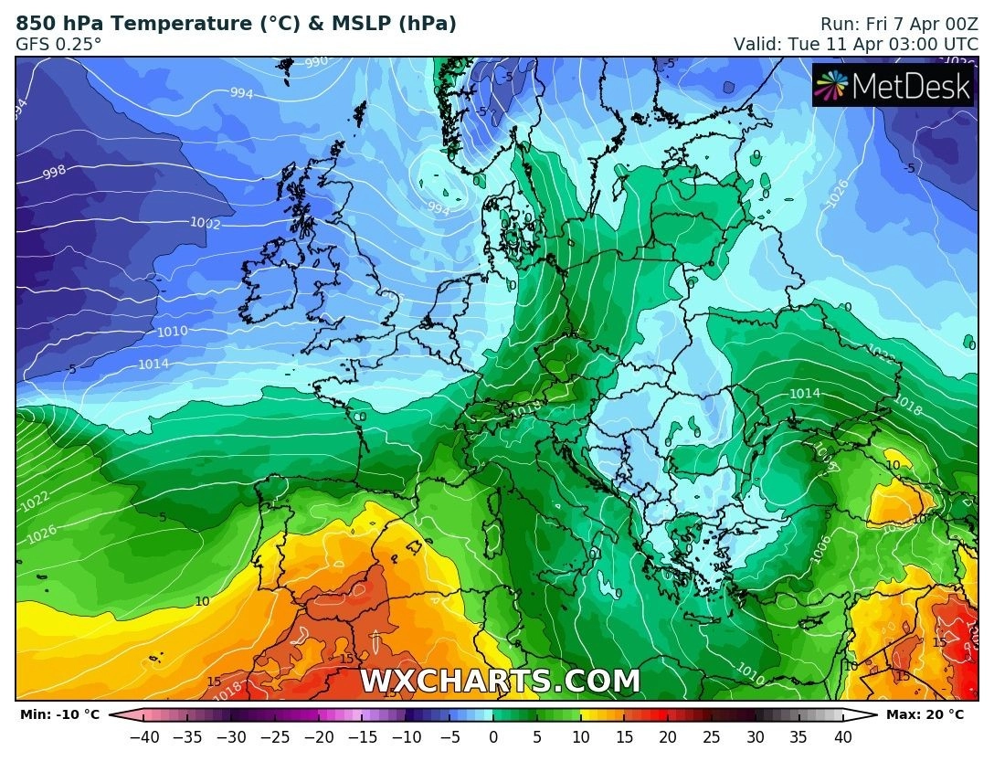 Εκτίμηση για την εξέλιξη του καιρού την Μεγάλη Εβδομάδα έως και ανήμερα το Πάσχα