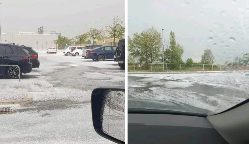 Ιταλία : Σφοδρές χαλαζοπτώσεις πλήττουν αρκετές περιοχές της χώρας προκαλώντας σοβαρές ζημιές στις καλλιέργειες