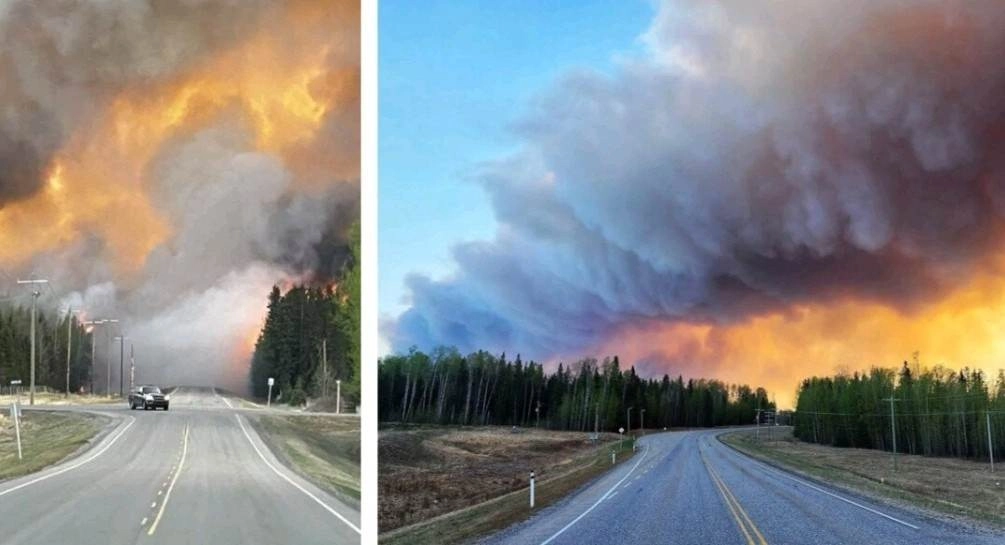 Καναδάς : Σε κατάσταση εκτάκτου ανάγκης η Αλμπέρτα από τις πυρκαγιές - 25.000 άνθρωποι εγκατέλειψαν τα σπίτια τους