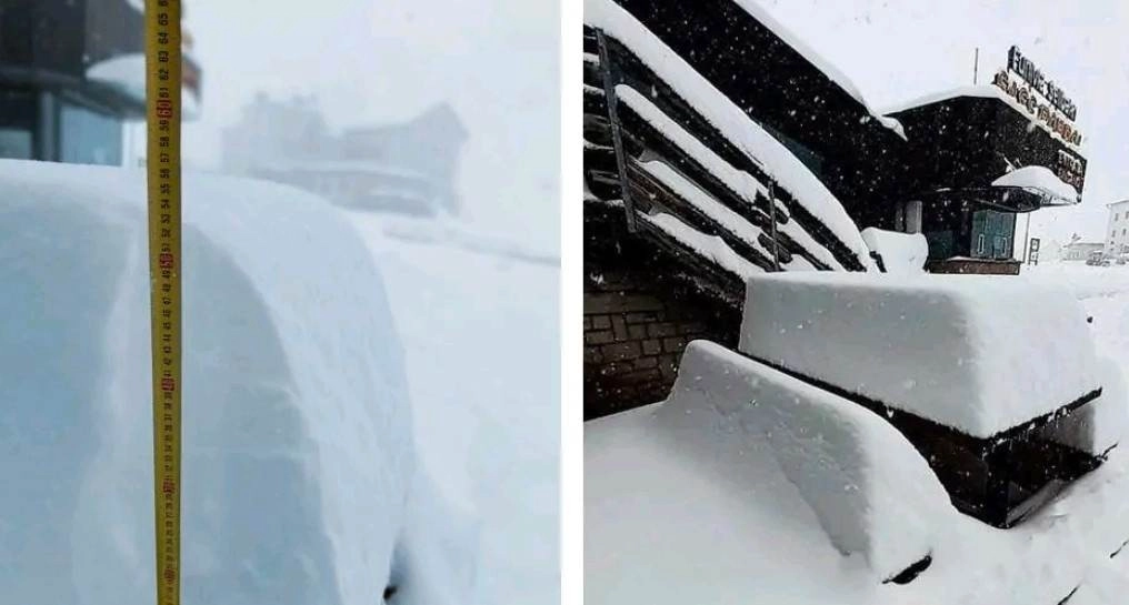 Ιταλία : Πάνω από 60 εκατοστά φρέσκου χιονιού έπεσαν στις Δολομιτικές Άλπεις αν και είμαστε στα μέσα Μαϊου