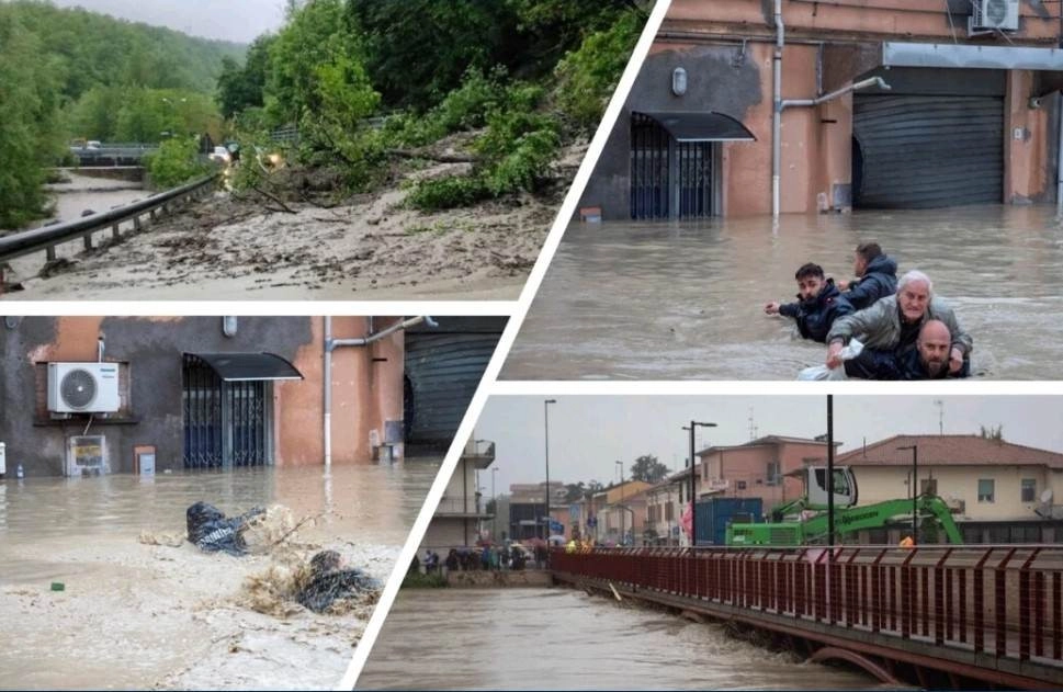 Φονική κακοκαιρία στην Ιταλία : 4 νεκροί και 4 αγνοούμενοι - Δραματική η κατάσταση σε 23 δήμους της χώρας (video)