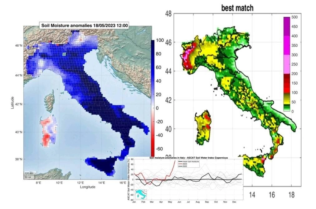 Κλίμα : Η Ιταλία βιώνει τον πιο βροχερό Μάιο των τελευταίων 70 ετών