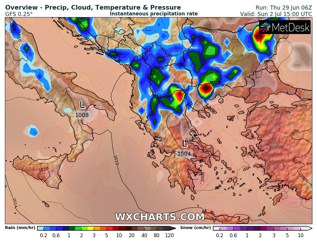Πρόγνωση καιρού εβδομάδας : Ηλιοφάνεια στο μεγαλύτερο μέρος της χώρας - Έντονη αστάθεια στα βόρεια ηπειρωτικά το Σαββατοκύριακο