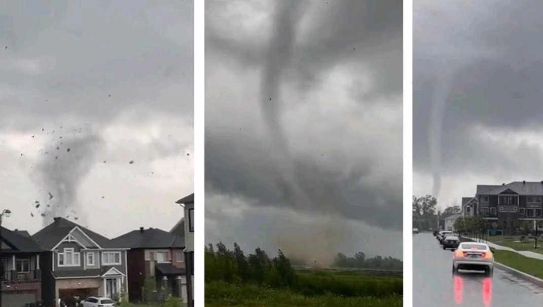 Καναδάς : Ανεμοστρόβιλος έπληξε προάστιο της Οτάβα προκαλώντας σοβαρές ζημιές σε πάνω από 100 σπίτια