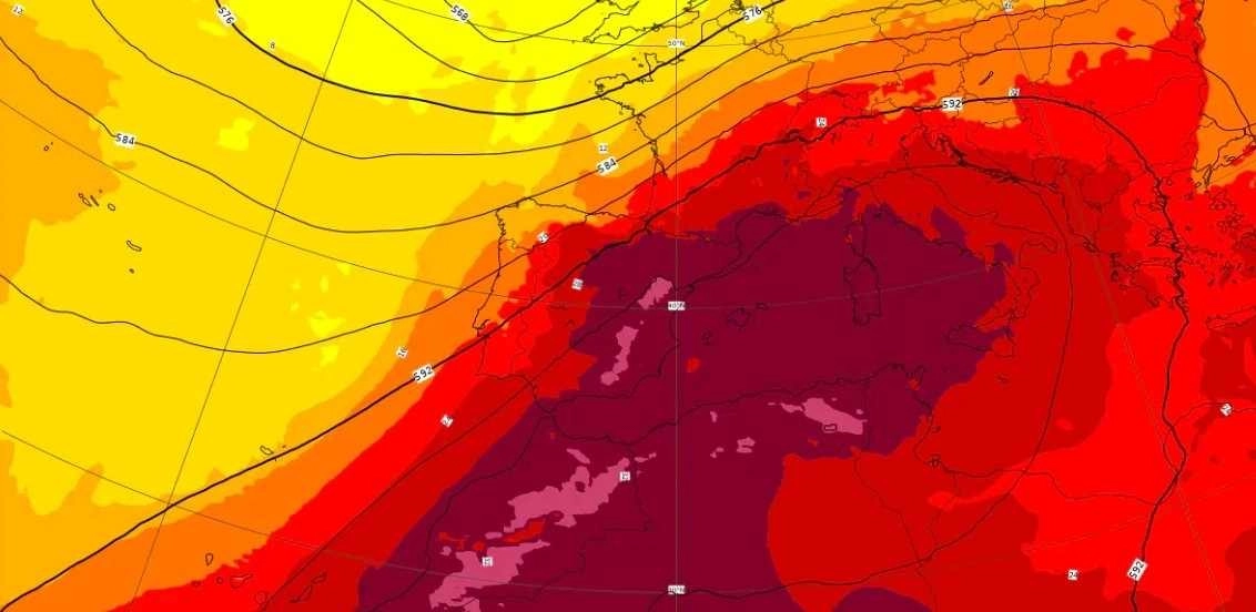 Σφοδρό κύμα καύσωνα σε ολόκληρη την Μεσόγειο την επόμενη εβδομάδα με θερμοκρασίες άνω των 45 βαθμών σε Ιταλία και Βαλκάνια