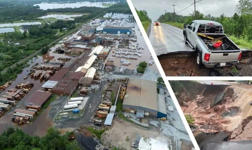 Καναδάς : Έπεσε ποσότητα βροχής τριών μηνών σε ένα μόλις 24ωρο - Ανυπολόγιστες καταστροφές στην Νέα Σκωτία - 4 αγνοούμενοι