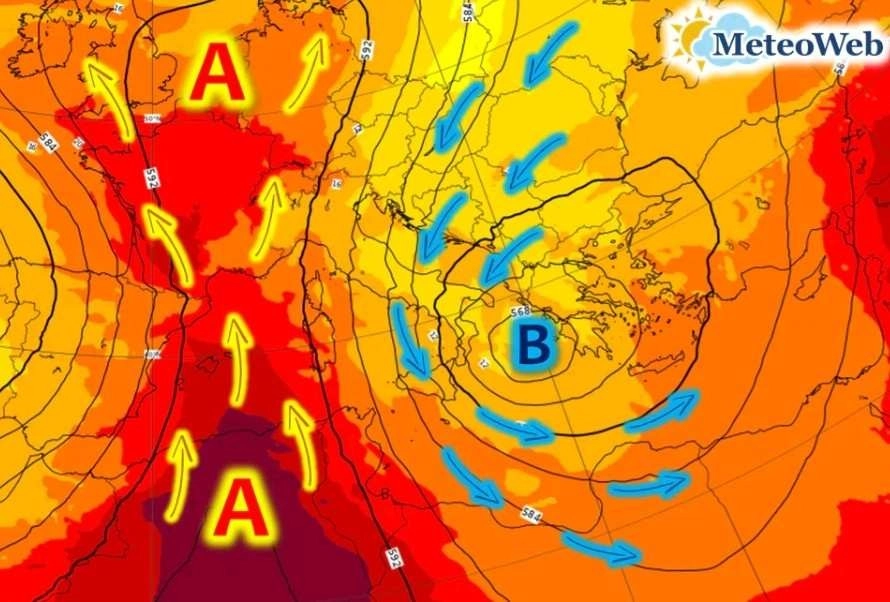 Βαρομετρικό σύστημα με τροπικά χαρακτηριστικά θα επηρεάσει με ισχυρά φαινόμενα την Ιταλία και τα Βαλκάνια - Στο επίκεντρο και η Ελλάδα