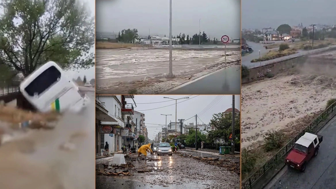 Συναγερμός σε Βόλο, Πήλιο - Ένας νεκρός, εγκλωβισμένοι και σκηνές χάους