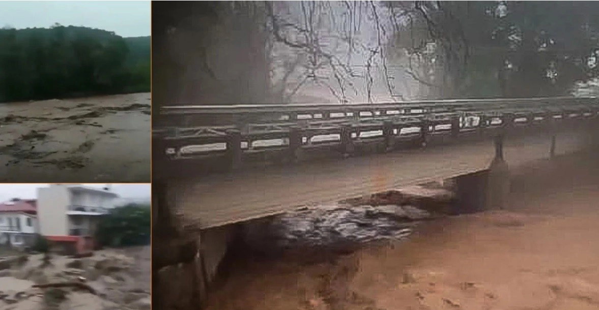 Κάτοικοι στην Εύβοια ανέβηκαν στις ταράτσες για να σωθούν - Πλημμύρισαν σπίτια, χείμαρροι οι δρόμοι