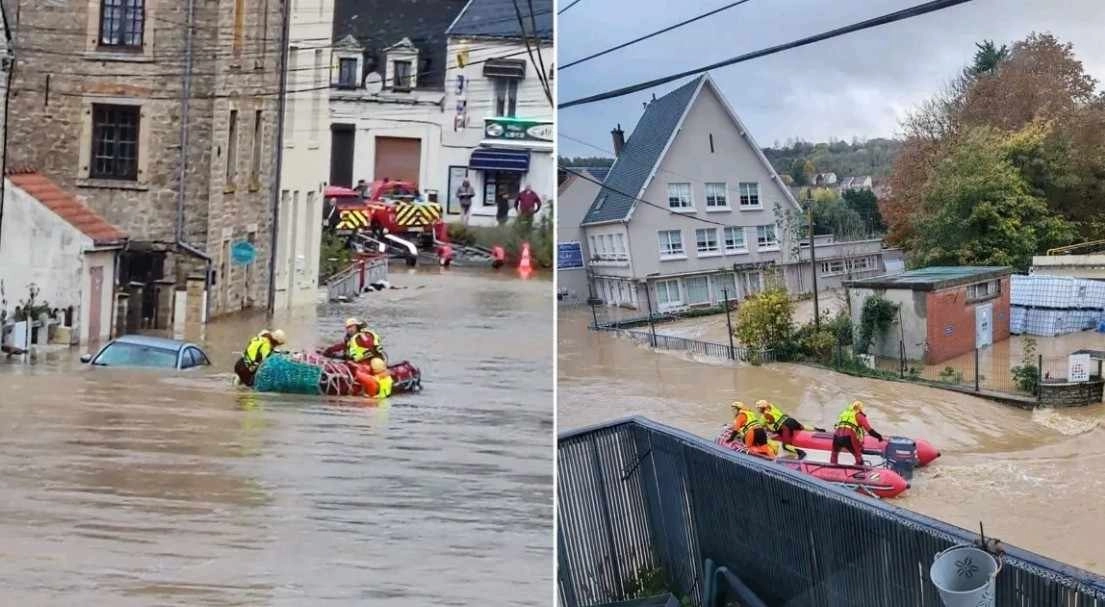 Ιστορικό ρεκόρ βροχοπτώσεων σε διάστημα 26 ημερών στην Γαλλία - Το υψηλότερο των τελευταίων 30 ετών