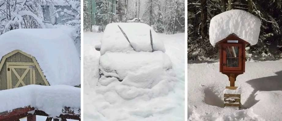 Αλάσκα : Το Άνκορεϊτζ βιώνει τον δεύτερο πιο χιονισμένο Νοέμβριο από το 1916 - Έπεσε το 50% της ετήσιας χιονόπτωσης σε μόλις 7 ημέρες