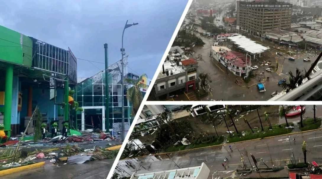 Ασύλληπτος ο απολογισμός του τυφώνα Ότις στο Μεξικό : Τουλάχιστον 120.000 σπίτια καταστράφηκαν ολοσχερώς στο Ακαπούλκο