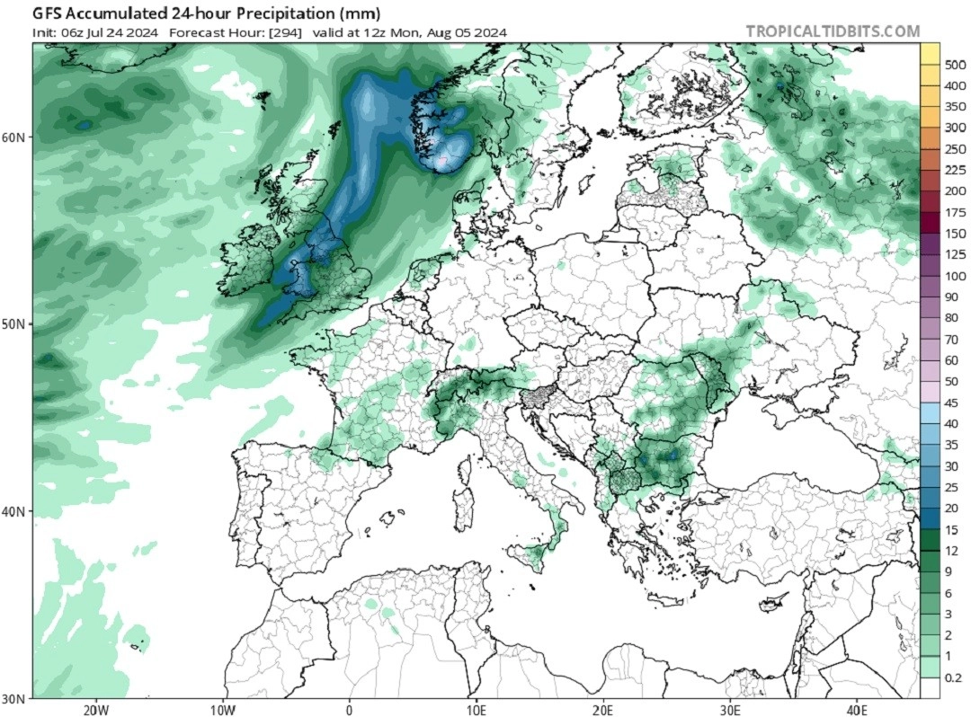 Μακροπρόθεσμη εκτίμηση. Πιθανή πορεία του καιρού στην Ελλάδα τις επόμενες