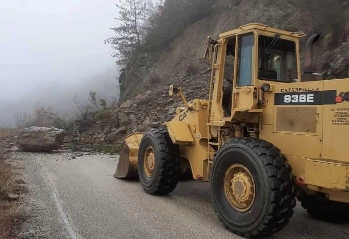 Σοβαρά προβλήματα στην Ήπειρο από τις κατολισθήσεις.