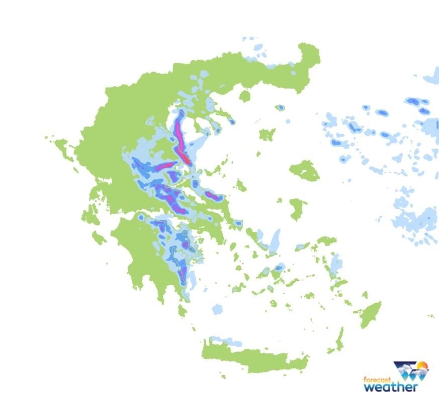 Πρόγνωση καιρού Ελλάδας για Κυριακή 07/03/21