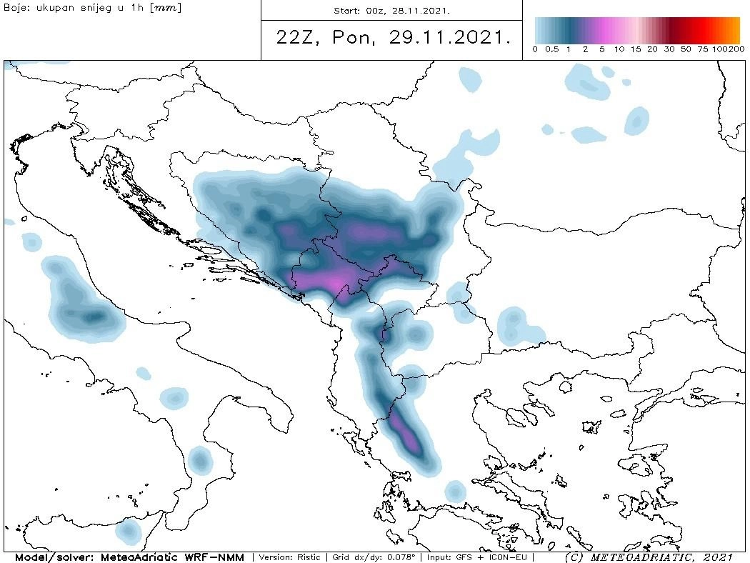 🌧️ Ισχυρές βροχές στα πεδινά και πυκνές χιονοπτώσεις στα ορεινά τη νέα εβδομάδα στην χώρα μας ❄️