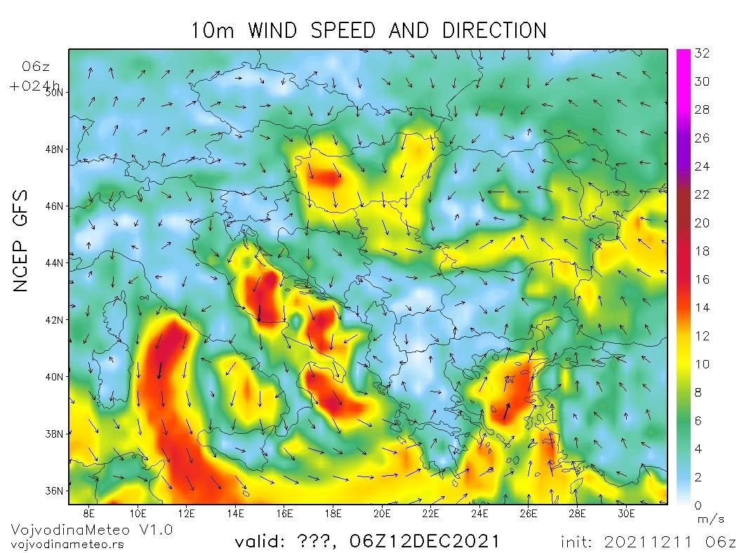 Και πάλι βροχοπτώσεις 🌧️ στα περισσότερα τμήματα και χιονοπτώσεις ❄️ στα ημιορεινά και ορεινά αύριο Κυριακή 12-12-21