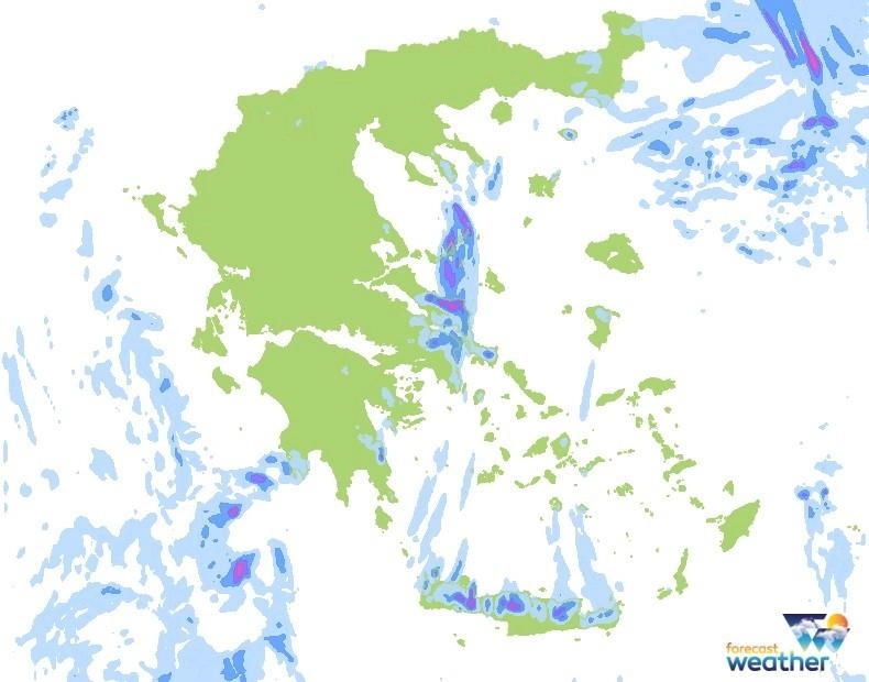 Χιονοπτώσεις ακόμα και σε ημιπεδινές περιοχές της χώρας. Τάση καιρού μέχρι την Κυριακή.
