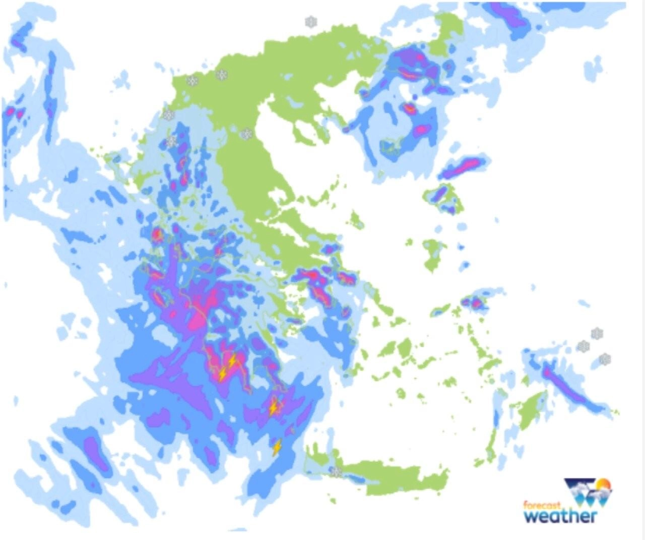 🌧Άστατος θα είναι ο καιρός την τελευταία εβδομάδα του χρόνου, στη χώρα μας. 