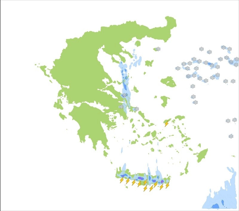 Υποχώρηση των καιρικών φαινομένων και μικρή άνοδος της θερμοκρασίας. Δελτίο καιρού αύριο Παρασκευή.