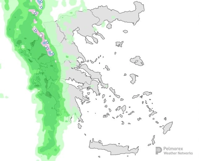 ⚡ Ισχυρή επιδείνωση του καιρού από τα δυτικά την Τετάρτη 16-02-22
