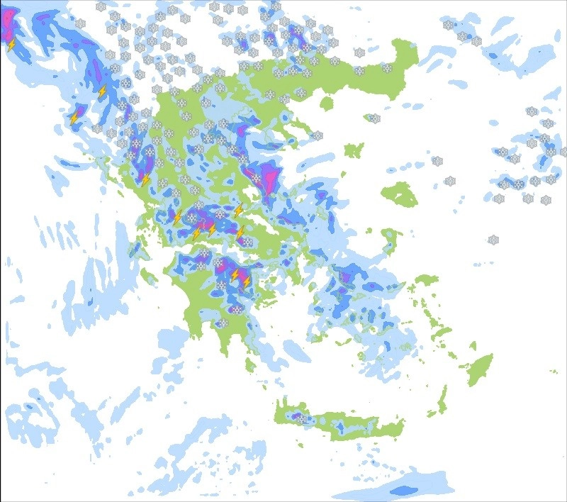 ❄️Πολικό ψύχος την νέα εβδομάδα στην χώρα μας - Χιονοπτώσεις και στα πεδινά της χώρας.