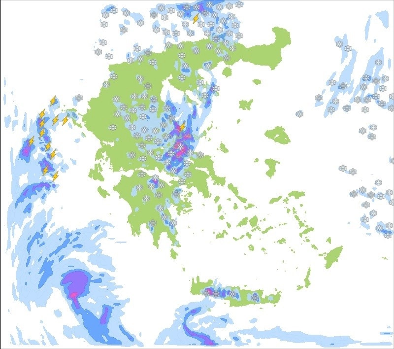 ❄️Πολικό ψύχος την νέα εβδομάδα στην χώρα μας - Χιονοπτώσεις και στα πεδινά της χώρας.