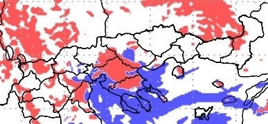 Πυκνές χιονοπτώσεις τις επόμενες ώρες στα ορεινά και ημιορεινά της Θεσσαλονίκης